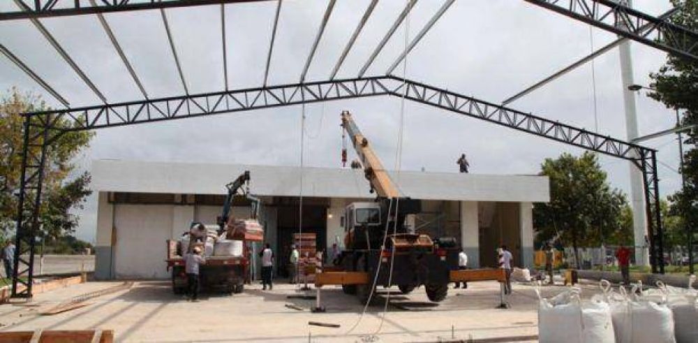 Avanzan las obras del Mercado "bruerista"