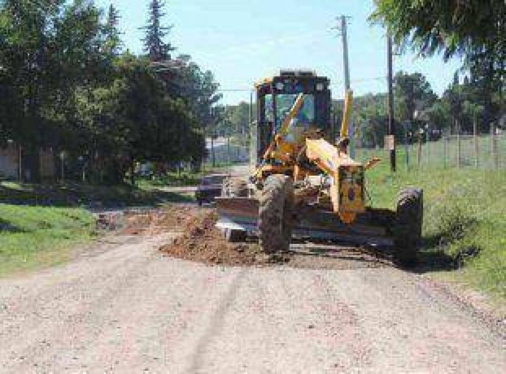 Contin�a el arreglo de calles en barrios