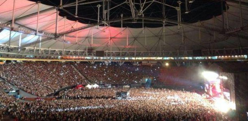 Una multitud acompa�� a "No Te Va Gustar"
