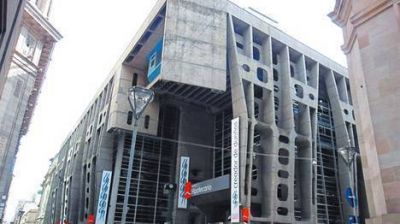 En la City porte�a, una obra de arte de cemento