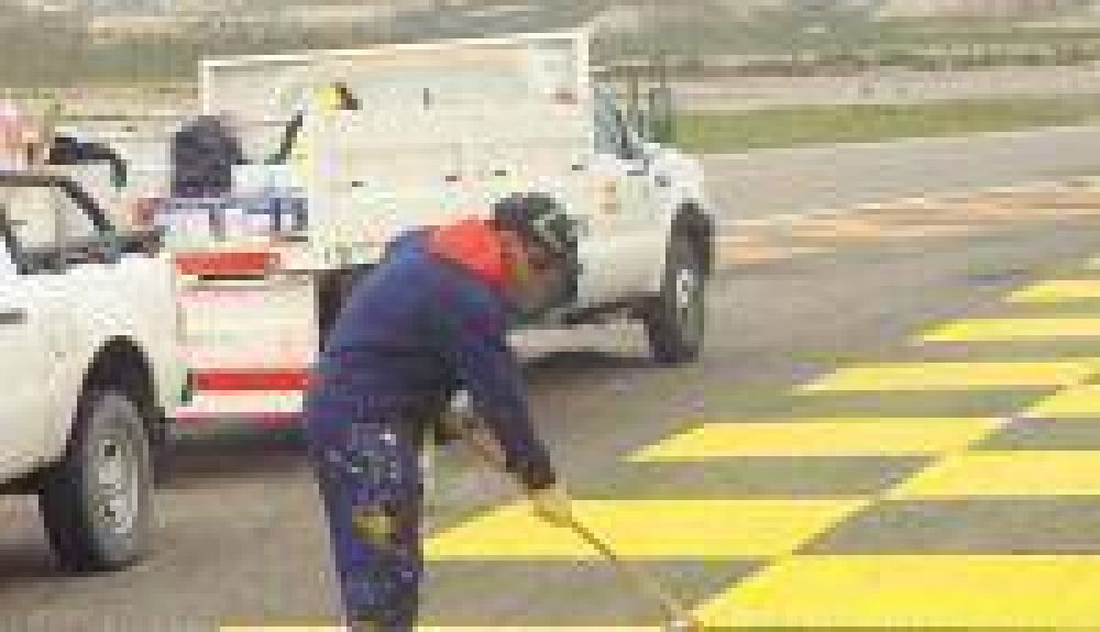 Contin�an las tareas sobre la Ruta N�9