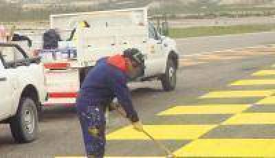 Contin�an las tareas sobre la Ruta N�9