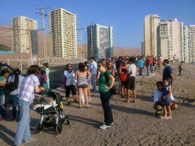 Un fuerte sismo de 6,5 grados en la escala Richter sacudi� al norte de Chile