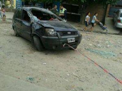 Un barra de San Mart�n tuvo un accidente y est� grave