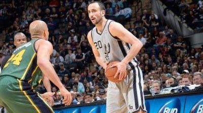Manu fue el goleador en la victoria de los Spurs