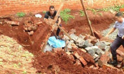 Un alba�il muri� aplastado por un muro en Eldorado 