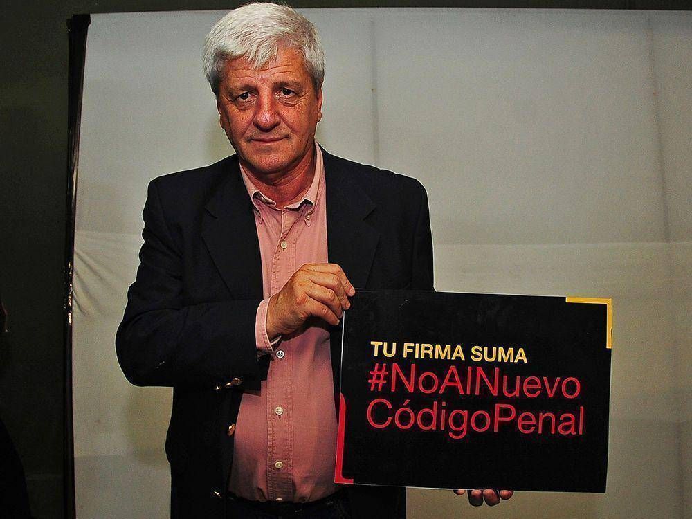 Luis Andreotti se sum� a la campa�a #NoAlNuevoCodigoPenal