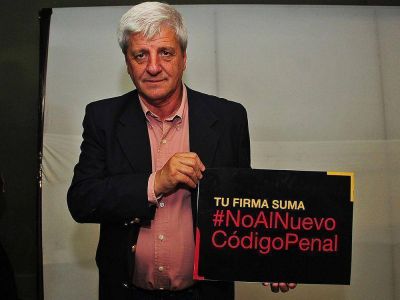Luis Andreotti se sum� a la campa�a #NoAlNuevoCodigoPenal