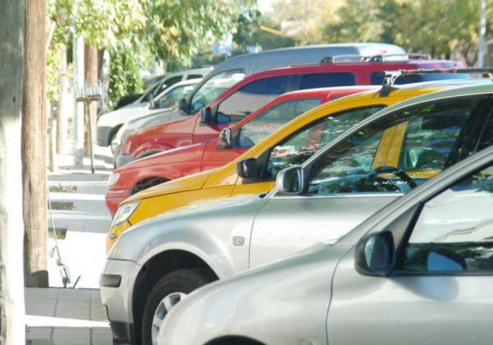 El municipio contra el estacionamiento a 45 grados