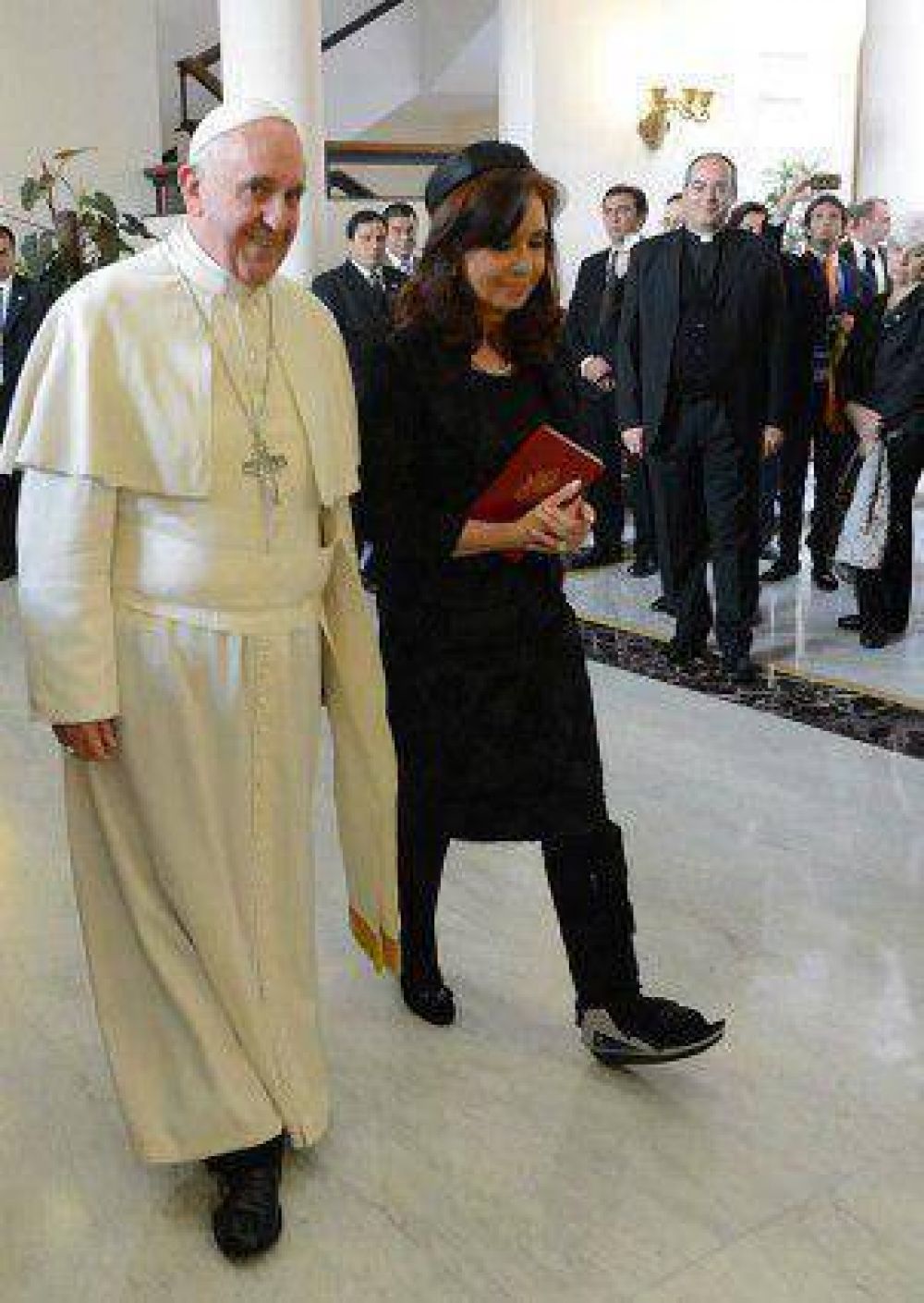 El mensaje poltico de la reunin del Papa con Cristina