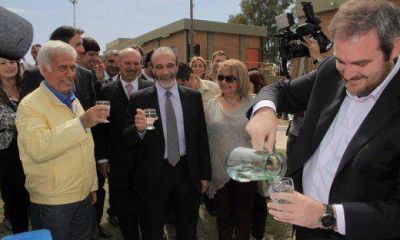 Inauguraron obra que duplicar� la provisi�n de agua a Sierras Chicas