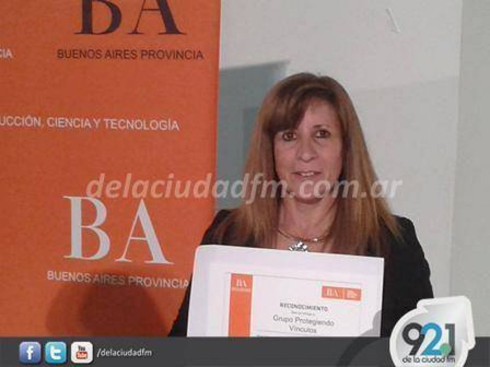 El Grupo Protegiendo V�nculos recibi� un reconocimiento