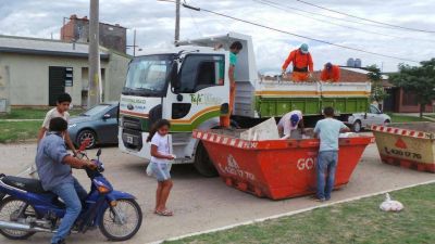 En Lomas de Taf� los vecinos separan los residuos reciclables