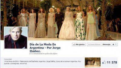 Proponen asignar el 14 de marzo como el D�a de la Moda en honor a Jorge Ib��ez