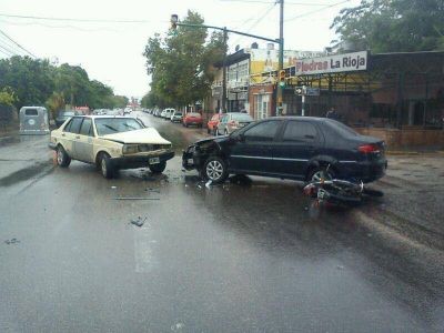 Triple choque dejo como saldo una mujer con heridas de consideraci�n