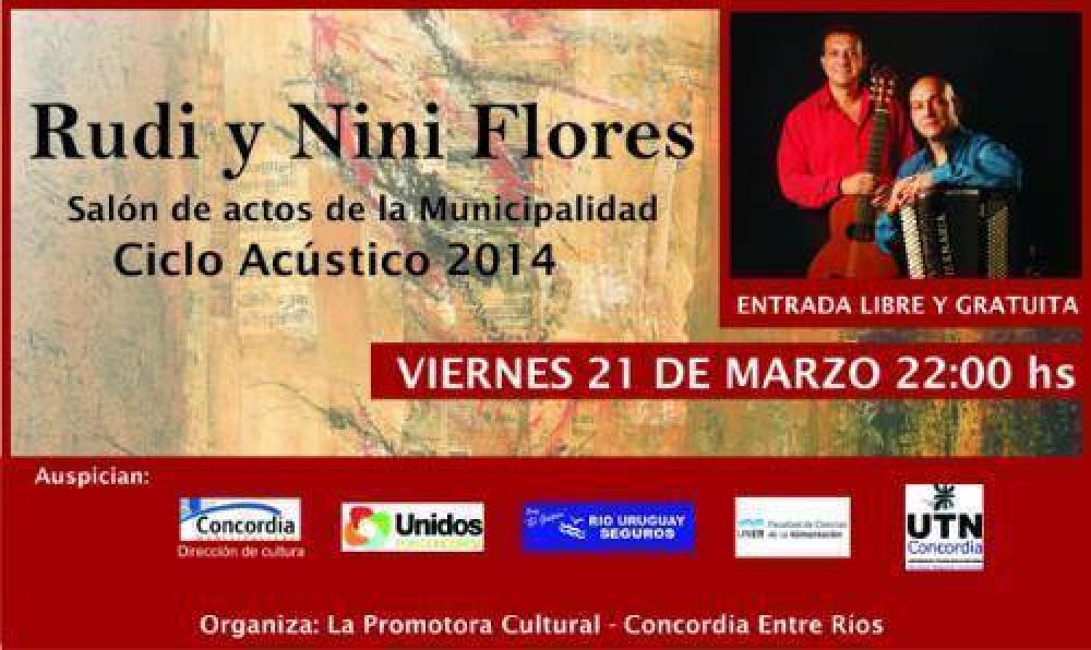 Rudi y Nini Flores en Concordia