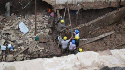 A�n no pueden entrar los propietarios de las viviendas linderas a una excavaci�n 