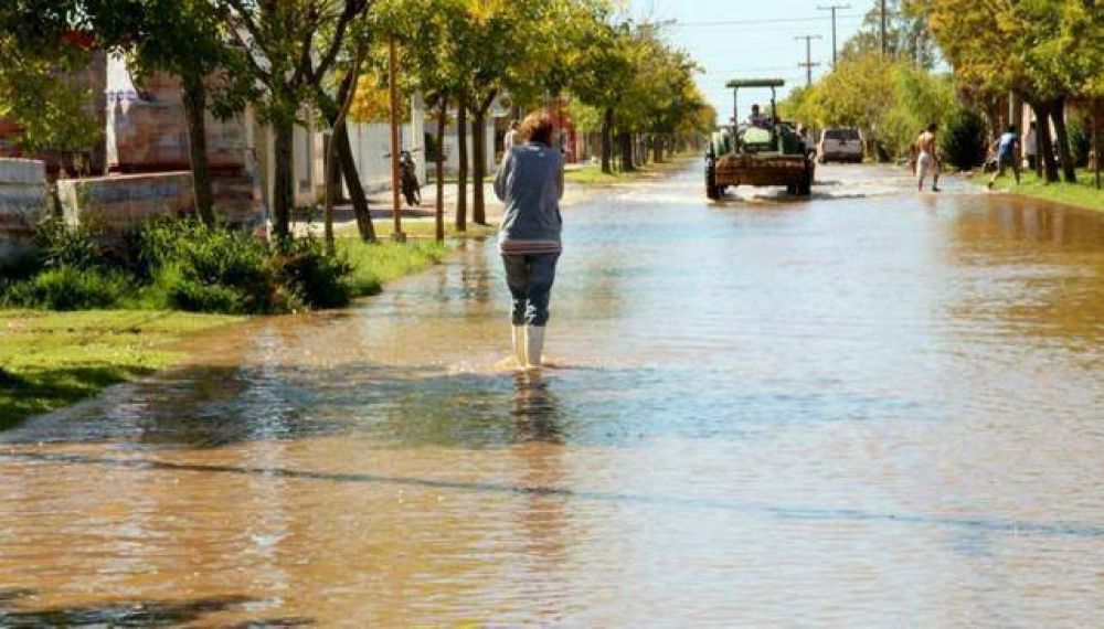 Idiaz�bal, otro pueblo que el agua invadi�