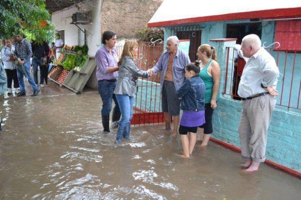 A�da: �Estuvimos desde temprano resolviendo los problemas de los vecinos�