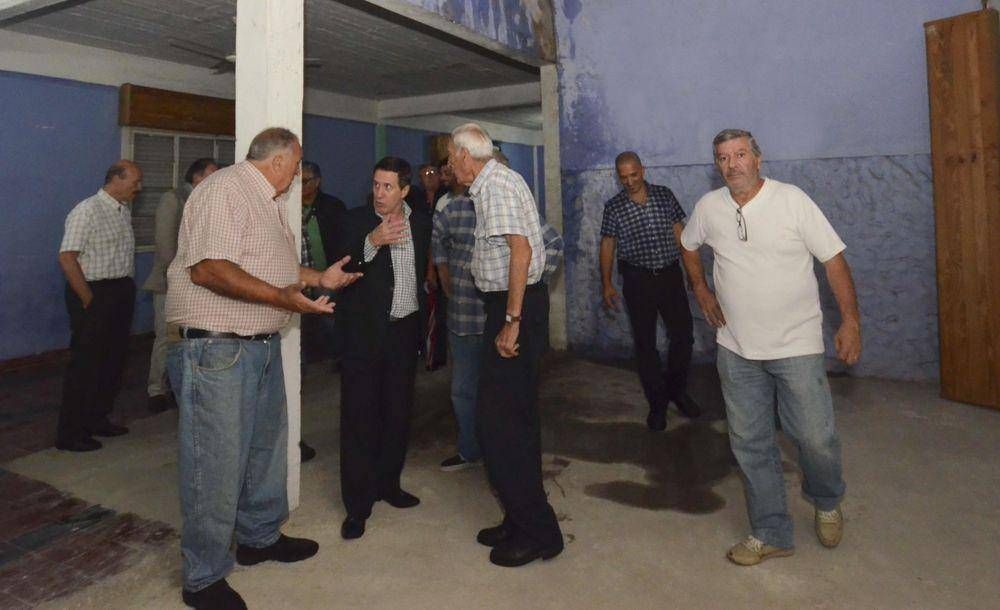 D�az P�rez visit� el Club Belgrano