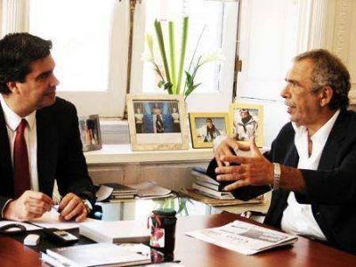 Ricardo Casi fue recibido por Capitanich en la Rosada