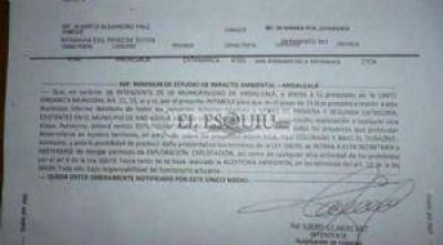 P�ez reclam� informes sobre la actividad minera en el �mbito de su municipio