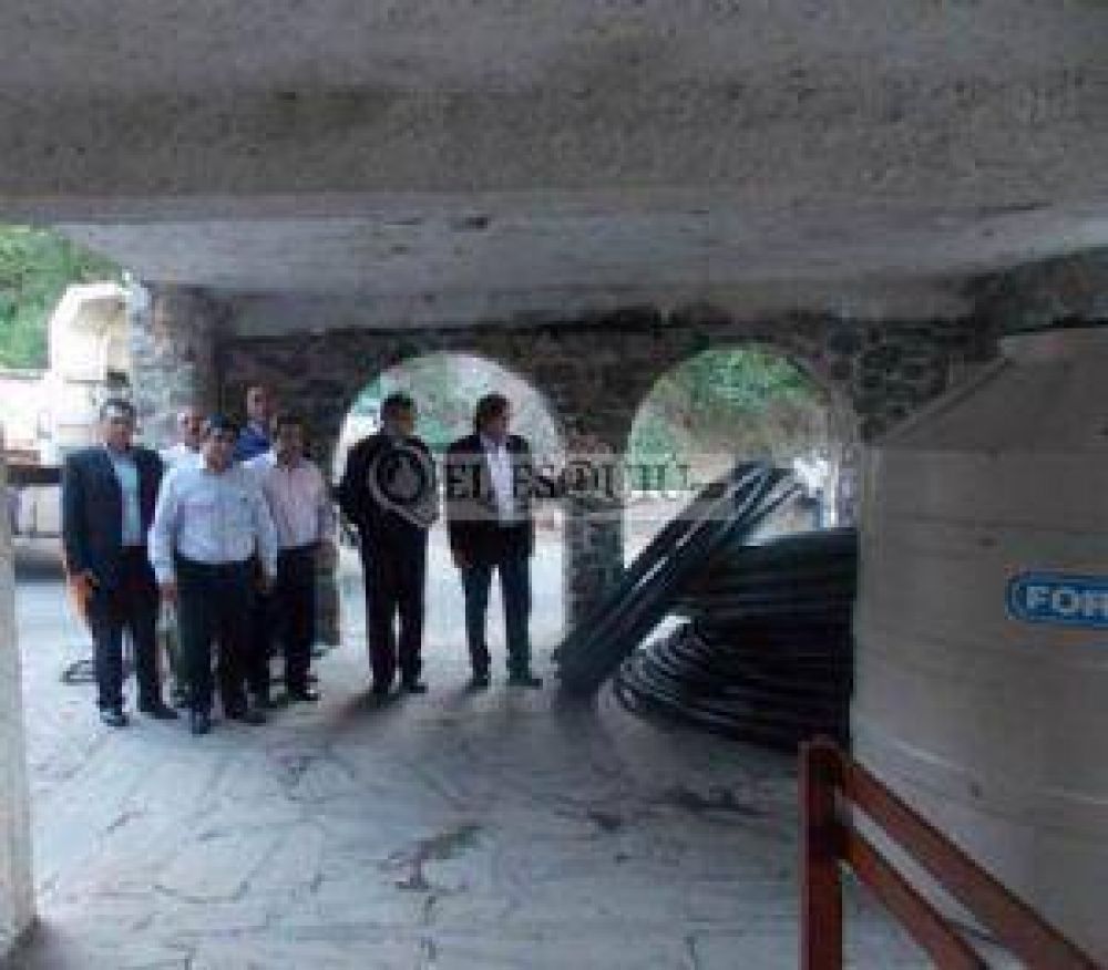 La Gruta de la Virgen del Valle tendr� agua potable