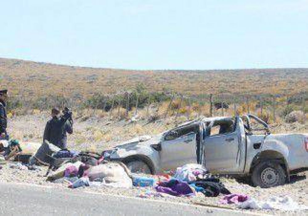 Una mujer muri� en un vuelco sobre la Ruta 22 