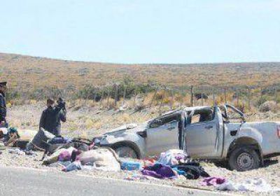 Una mujer muri� en un vuelco sobre la Ruta 22 
