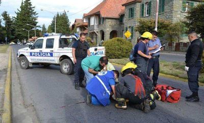 Otro accidente de tr�nsito involucr� a un ciclista