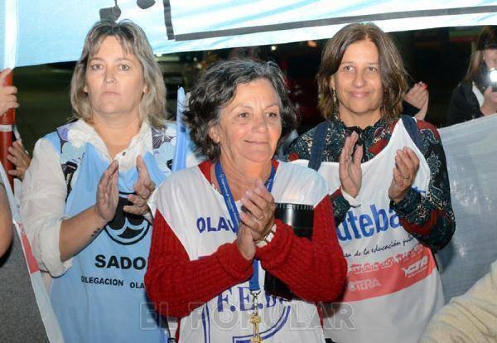 Docentes: "No estamos de jolgorio, estamos preocupados"