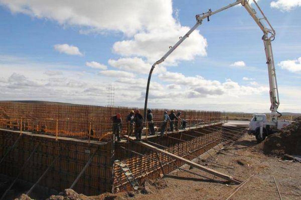 Comenz� el hormigonado de la cuba de la nueva planta potabilizadora