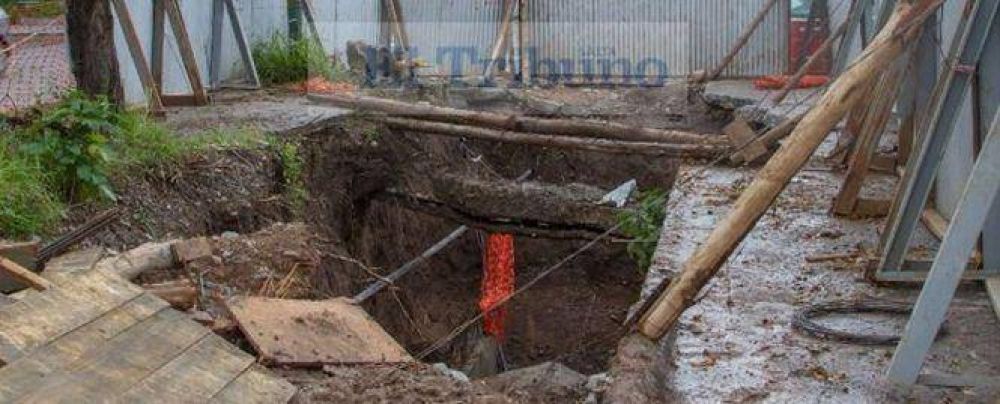 Cedi� parte del canal de Los Manzanos