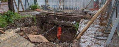 Cedi� parte del canal de Los Manzanos