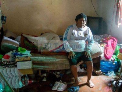 Barrios anegados y varios evacuados por el temporal