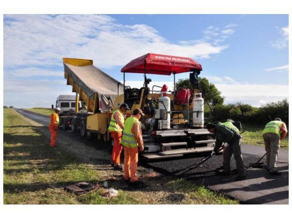 Ruta 11: Construyen terceros carriles
