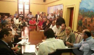 Closs se reuni� con las dos CGT misioneras