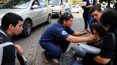 Peatones en peligro por imprudencias