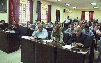 Sin tocar el tema seguridad, sesion� el Concejo de Lan�s