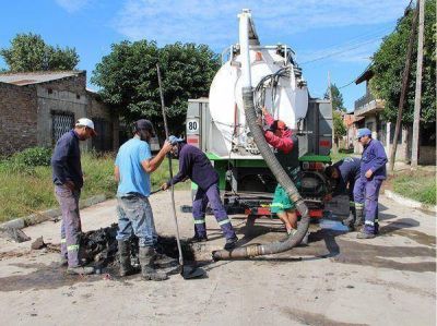 Trabajos de limpieza en los barrios