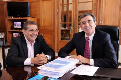 El Gobernador se reuni� con el ministro Randazzo