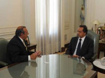 S�nchez dialog� con Scioli a agenda abierta, en La Plata