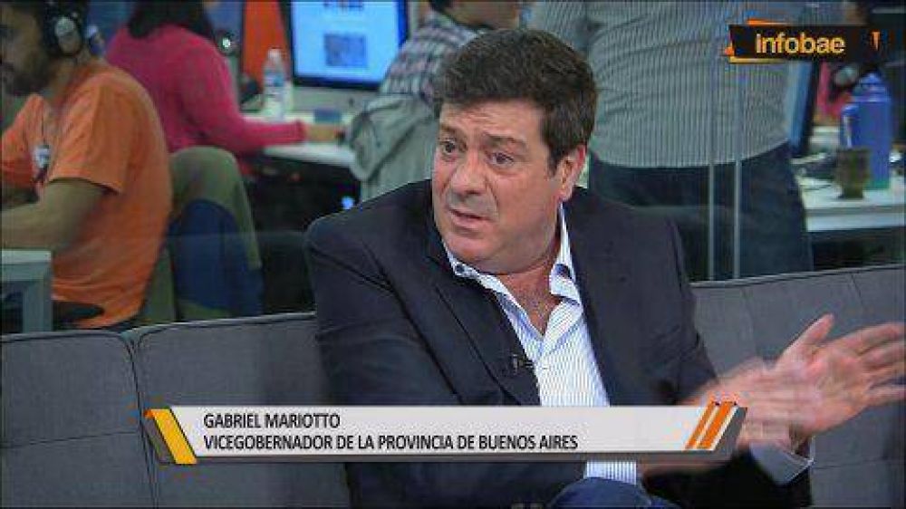 Mariotto: "Que un pibe no est� en las aulas es casi como negociar con una fuerza policial armada"