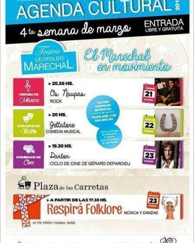 San Miguel presenta nueva agenda cultural para el fin de semana largo