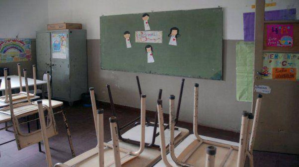 La huelga docente bate un record hist�rico en Provincia