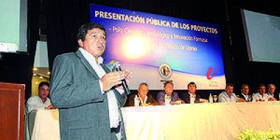 Presentaron anoche oficialmente a Dioxitek en Formosa