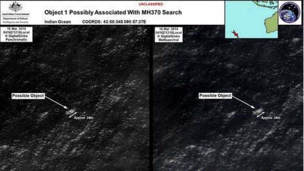 Australia retoma la b�squeda del avi�n malasio desaparecido