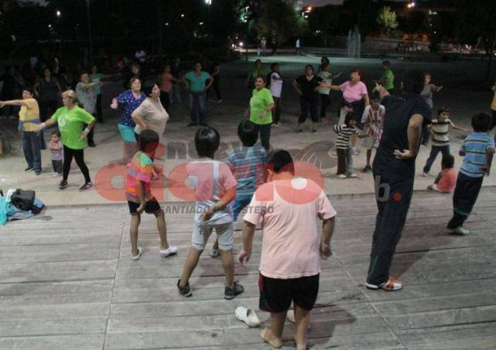 Volvieron las Plazas Saludables en varios puntos de la ciudad