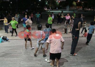 Volvieron las Plazas Saludables en varios puntos de la ciudad