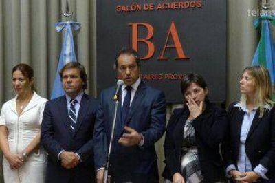 Scioli: "Encontramos una posici�n inflexible"